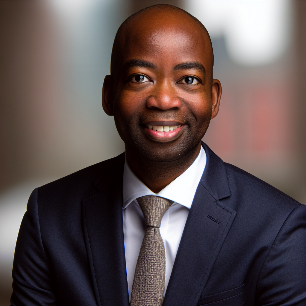 A professional headshot portrait of Michael Brown, smiling at the camera. He is wearing a suit and tie and looks confident and approachable.